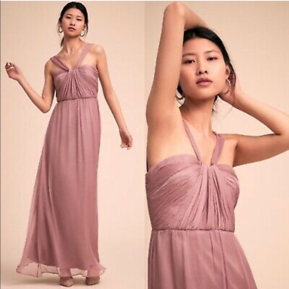 BHLDN Porto dress rose quartz size 4